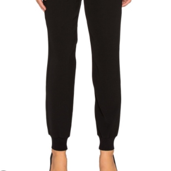 VINCE Leather Trim Joggers - Picture 7 of 10